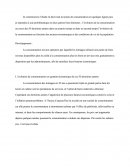 La notion et l'évolution de la consommation