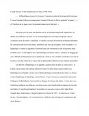 L'idée républicaine En France De 1789 à 1914, Par Claude Nicolet