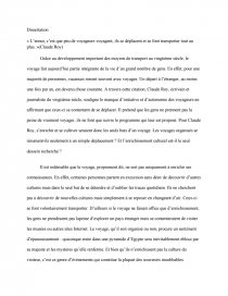 Dissertation Sur Le Voyage Rapports De Stage Marko23