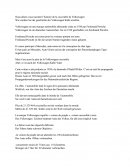 L’histoire de la coccinelle (voiture) de Volkswagen (document en allemand)