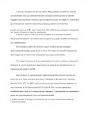 Part de l'évolution des pays en développement dans les exportations mondiales