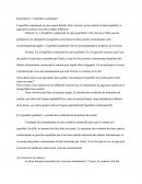 Dissertation: L'équilibre Contractuel