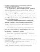Développement économique, urbanisation et concentration urbaine : essai de synthèse