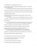 Commentaire La Loi Constitutionnelle Du 3 Juin 1958