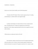 Compréhension - Héros méconnus (document en anglais)
