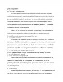 La gestion des stocks