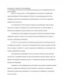 Conseil Constitutionnel de la Vème république