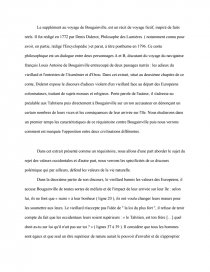 dissertation le supplément au voyage de bougainville dissertation le supplément au voyage de bougainville