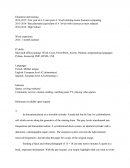 CV (Curriculum Vitae) Anglais + Article