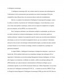 L'intelligence économique