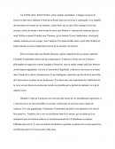 Résumé du roman Frankenstein de Mary Shelley (document en anglais)