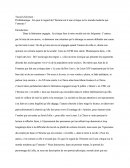 Le problème Comment la vue de l'héroïne de la critique du monde moderne autour d'elle ?