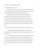 Les principaux types de conséquences négatives associées à notre modèle de croissance: