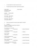 Valeurs Temps Indicatif