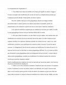 La réorganisation de l'organisation T