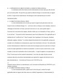 Droit Civil: l'opposition du droit interne au droit international