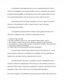 Structure du paragraphe de developpement