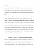 Lettre A Descartes