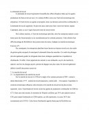 La demande de travail