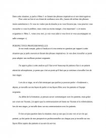 Module 5 Aide Soignante Rapports De Stage Chloeg