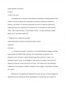 Devoir Culture générale Et Expression: Analyse des documents et extraction des idées à retenir