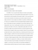 Acte III, scène 1 L'amour médecin de Molière.
