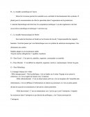 Le modèle scientifique de Taylor