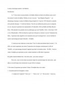 Lecture analytique n ° 1 de Molière