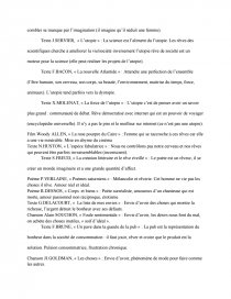 Dissertation bts sur le reve