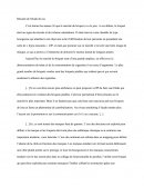 Résumé de l'étude de cas