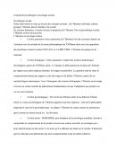 Concept de psychologie et sociologie sociale