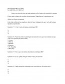 Questionnaire Veille - BTS Communication