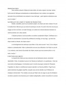 Matérialité de l'objet et modes de production