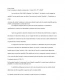 Commentaire d'arrêt de la Cour De Cassation, Chambre Commerciale. 13 Mars 2013: CDD