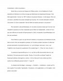 Commentaire sur la lettre à la jeunesse d'Emile Zola