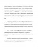 Activités de la Commission.