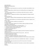 Règlages des spectrophotomètres