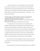 L'amorce ou l'accroche du sujet.