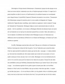 Dissertation Explicative Sur l'essai Les Cannibales De Montaigne