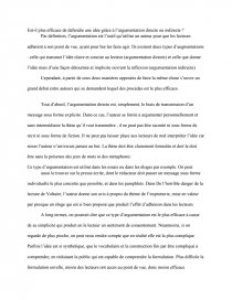 Dissertation argumentation indirecte efficace