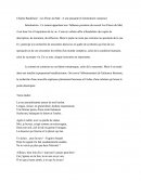 Commentaire composé du poème A une passante de Charles Baudelaire