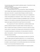 Développement de la ville: progrès ou inconvénients (document espagnol)