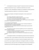 Conditions de développement économique des pays