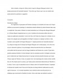 Jules Lemaître, Critique Du 19ème Siècle évoque Les Rougon Macquart Comme "une épopée Pessimiste De L'animalité Humaine". Vous Direz Que L'œuvre Que Vous Avez étudié Cette Année Permet De Cautionner Ce Jugement.