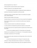 L'agriculture au Brésil