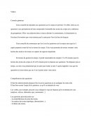 Vidéo Conseils généraux