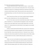 Comment un Afro-américain s'est-il revendiqué aux États-Unis? (document en anglais)
