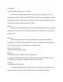 Cas juridique: Mlle Caton.
