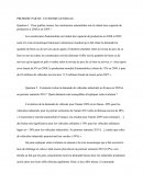 Devoir Economie: L’industrie et le marché automobiles français en 2009 et 2010