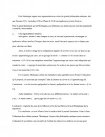 montaigne essais livre 1 chapitre 26 analyse